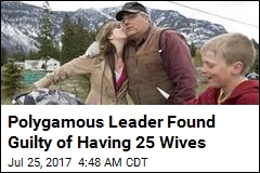 Polygamous Leader Found Guilty of Having 25 Wives