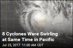 First Time in 4 Decades: Pacific Had 8 Cyclones