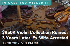 Woman Accused of Destroying Ex&#39;s $950K Violin Collection