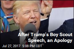 Boy Scouts Apologize After Trump&#39;s Speech