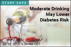 Moderate Drinking May Lower Diabetes Risk