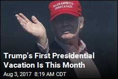Trump&#39;s First Vacation Will Be at Golf Resort