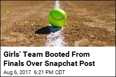 &#39;Inappropriate&#39; Snapchat Post Disqualifies Young Team