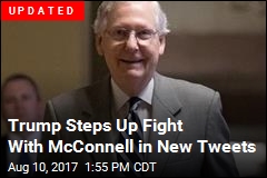 Trump Calls Out McConnell for Second Straight Day