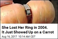 She Lost Her Ring in 2004. It Just Showed Up on a Carrot