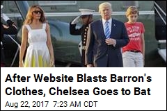 Chelsea Takes Conservative Site to Task for Ripping Barron