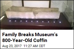 Family Breaks Ancient Coffin by Putting Kid Into It