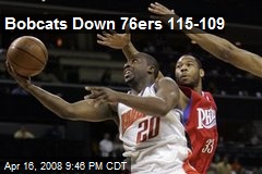 Bobcats Down 76ers 115-109