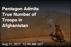 Pentagon Admits Understating Afghanistan Troop Total