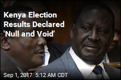 Kenya Election Results Declared &#39;Null and Void&#39;