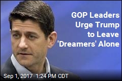 GOP Leaders Urge Trump to Leave &#39;Dreamers&#39; Alone