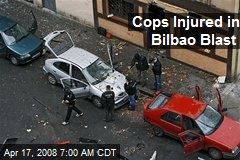 Cops Injured in Bilbao Blast