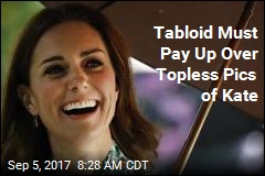 Tabloid Must Pay Up Over Topless Pics of Kate