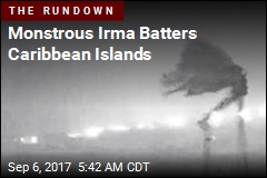 Irma Slams Into Caribbean Islands