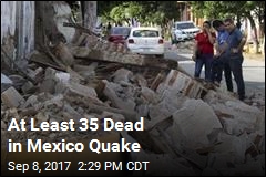 Death Toll Climbs to 35 in Massive Mexico Earthquake