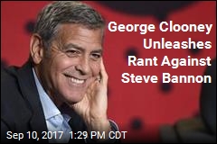 George Clooney Unloads on Steve Bannon