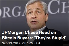 JPMorgan Chase Head on Bitcoin Buyers: &#39;They&#39;re Stupid&#39;