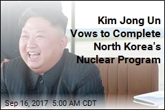 Kim Jong Un Vows to Complete North Korea&#39;s Nuke Program