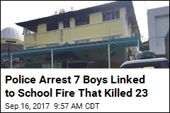 Police Arrest 7 Boys Linked to School Fire That Killed 23