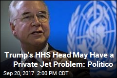 HHS Secretary Spent Shocking Amount on Private Jets: Politico