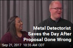 Metal Detectorist Saves the Day After Proposal Gone Wrong