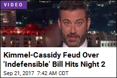 Kimmel Continues Attack on &#39;Indefensible&#39; Health Care Bill