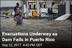 &#39;Life-Threatening&#39; Situation as Dam Fails in Puerto Rico