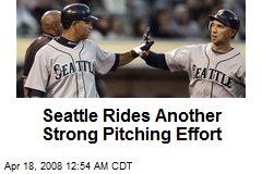 Seattle Rides Another Strong Pitching Effort