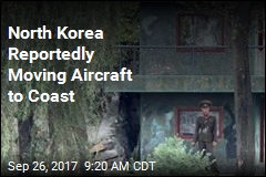North Korea Reportedly Moving Aircraft to Coast