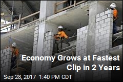 Economy Grows at Fastest Clip in 2 Years
