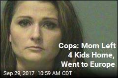 Cops: Iowa Mom Left 4 Kids Alone to Fly to Germany