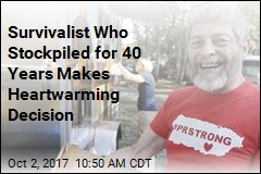 Survivalist Who Stockpiled for 40 Years Makes Heartwarming Decision