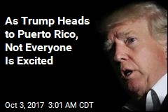 Trump to Meet Hurricane Victims in Puerto Rico