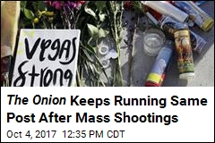 One Constant After Mass Shootings: This Onion Article