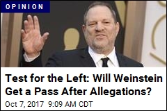 Test for the Left: Will Weinstein Be Vilified Like Bill O&#39;Reilly?