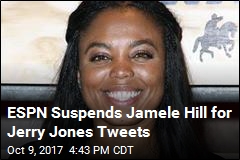 ESPN&#39;s Jamele Hill Suspended for Jerry Jones Tweets