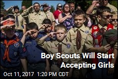 Boy Scouts Will Start Accepting Girls