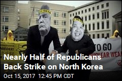 Half of Republicans Support Preemptive Strike on N. Korea