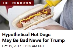 Hypothetical Hot Dogs May Be Bad News for Trump
