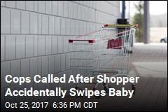 Absent-Minded Shopper Takes Cart With Baby Inside