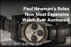 Paul Newman&#39;s Rolex Just Sold for a Whopping Sum