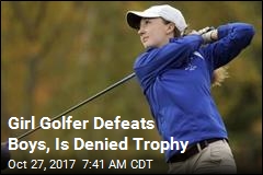 Girl Golfer Defeats Boys, Is Denied Trophy