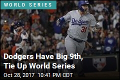 Dodgers Have Big 9th, Tie Up World Series