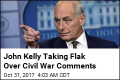 John Kelly: Civil War Caused by Inability to &#39;Compromise&#39;