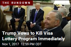 Trump-Schumer Spat Puts Spotlight on Visa Lottery