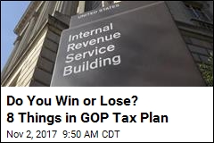 Do You Win or Lose? 8 Things in GOP Tax Plan