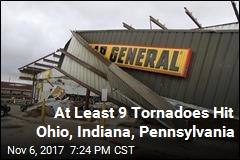 Powerful Storm Brings Tornadoes to Ohio, Indiana, Pennsylvania