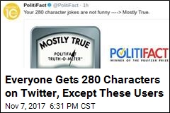 Twitter Gives 280 Characters to (Nearly) All Users