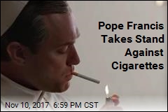 Pope Bans Cigarette Sales in Vatican
