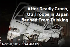 US Troops in Japan Banned From Drinking